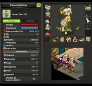 [DOFUS TOUCH] Personagens Lvl 130 Completo