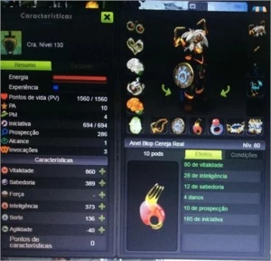 [DOFUS TOUCH] Personagens Lvl 130 Completo