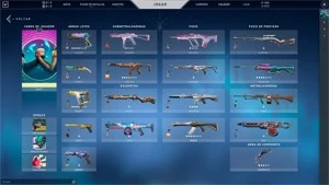 Conta VALORANT - Nivel 210 + 170 Skins