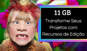 Transforme Seus Projetos com 11 GB de Recursos de Edição - Outros