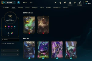 Smurf Top, 43 Champs E 10 Skins - League of Legends: Wild Rift LOL WR