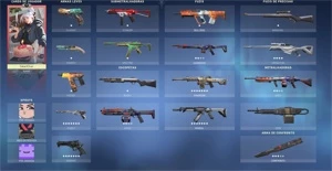 CONTA VALORANT FULL SKINS D2