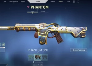 CONTA VALORANT FULL SKINS D2