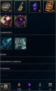 Conta Diamante - League of Legends LOL