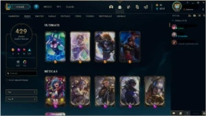 CONTA GASTOS 4.520R$ +431 skins - League of Legends LOL