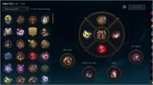 Conta LOL Platina I Todos Champions 126 Skins LOR Tds cartas - League of Legends