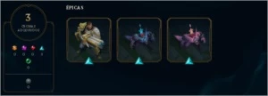 Conta LOL Platina I Todos Champions 126 Skins LOR Tds cartas - League of Legends