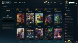 Conta league of legends, 36 champs, 0 skins LOL
