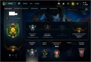 Conta prata 1 com 81 skins e 140 champs - League of Legends LOL