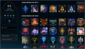 CONTA DE LOL UNRANKED - League of Legends