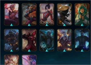 Conta LEGUE OF LEGENDS 120 Skins, 100 Emotes, 247 Ícones - League of Legends LOL