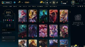 Conta LoL Nivel 642. Platina 3, Diamante 2 TFT, 223 Skins - League of Legends