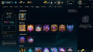 Conta LoL Nivel 642. Platina 3, Diamante 2 TFT, 223 Skins - League of Legends