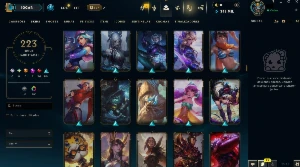 Conta LoL Nivel 642. Platina 3, Diamante 2 TFT, 223 Skins - League of Legends