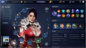 Conta level 48, 50,200k de power - MIR4