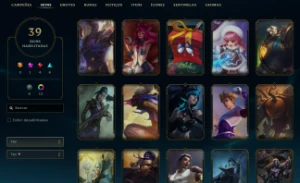 conta handlvl lvl 82 33 skins vender rapido - League of Legends LOL