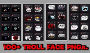 100+ Figuras Png Face Trolls - Redes Sociais