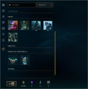 CONTA GOLD 2 - 43 CAMPEÕES - 9 SKINS - League of Legends LOL