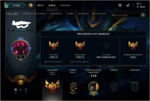 CONTA GOLD 2 - 43 CAMPEÕES - 9 SKINS - League of Legends LOL