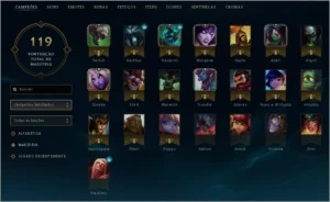 CONTA GOLD 2 - 43 CAMPEÕES - 9 SKINS - League of Legends LOL