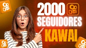 🟧👤2000| Seguidores Kawai |Brasil