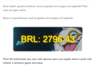 Conta Lol 2012, mais de 2700 investidos, 233 skins. - League of Legends