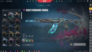 2 Contas de Valorant, uma com skins