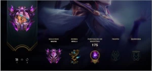 Conta Mestre 200 pdl S11 - League of Legends LOL