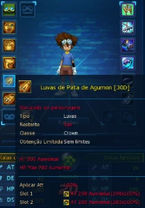 LADMO Conta mid game sever omegamon - Digimon Masters Online