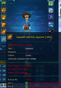 LADMO Conta mid game sever omegamon - Digimon Masters Online
