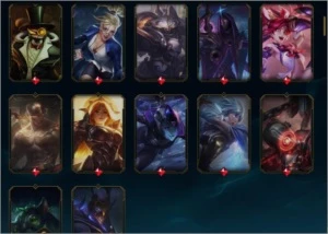 Conta de League Of legends Main platina 128 skins LOL