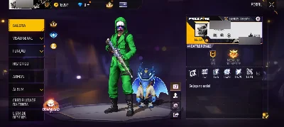 Vendo conta free fire rara, primeiro, segundo, terceiro pass