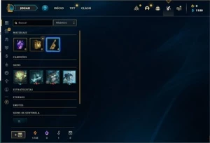 CONTA GOLD 2 MMR ALTO 38 CHAMP 2 SKIN E 4 ATIVAVEIS - League of Legends LOL