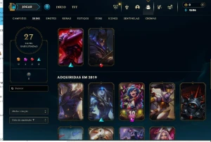 Conta Smurf Lol 27 Skins Full Acesso - League of Legends