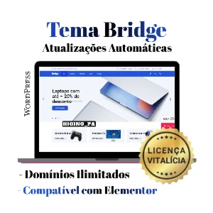 Tema Bridge WordPress + Atualizações