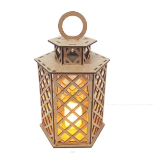 Kit 5 Luminaria marroquina sextavada, para decoracao,... - Artesanato e Personalizados
