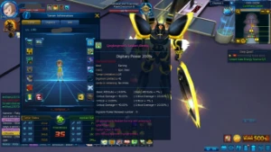 Conta DMO NA Omegamon - Digimon Masters Online