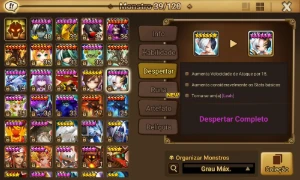 Lúcifer - Léo - Adriana - Lushen (Combo Completo) - Summoners War