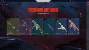 Vandal Saqueadora Mercado Noturno - Valorant