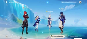 Conta genshin, Ar 55, Servidor América, Com skin do diluc - Genshin Impact
