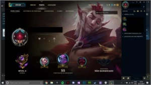 Conta de lol lvl 21 - League of Legends