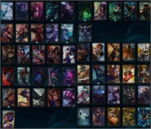 CONTA SEM BORDA MMR INTACTO 134 CAMPEÕES + 244 SKINS - League of Legends LOL