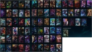 CONTA SEM BORDA MMR INTACTO 134 CAMPEÕES + 244 SKINS - League of Legends LOL