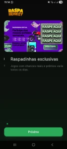 Sistema de Raspadinhas Digitais + Aplicativo Android e iOS C - Serviços Digitais