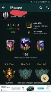 Vendo 3 contas no lol - League of Legends