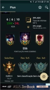 Vendo 3 contas no lol - League of Legends
