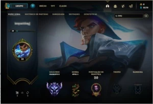 CONTA DIAMANTE II LOL - League of Legends