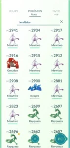Conta Pokemon Go - Pokémon