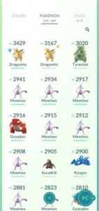 Conta Pokemon Go - Pokémon