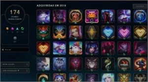 Conta League of legends- nivel 77, Ouro IV 26 PDL 151 Skins LOL
